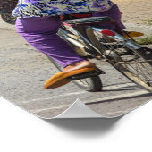 通りの風景ベトナム ポスター (角)