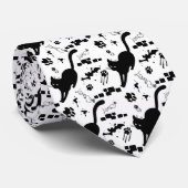 通りの黒猫 ネクタイ (ロール)