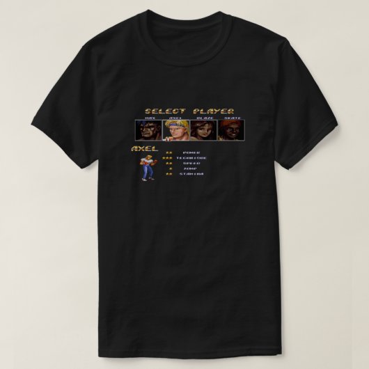 通りのRage 2 - Select Axel Essential Tシャツ (デザイン正面)