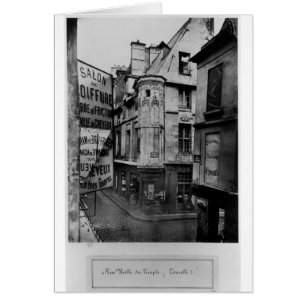 通りのVieille DU寺院、パリ1858-78年