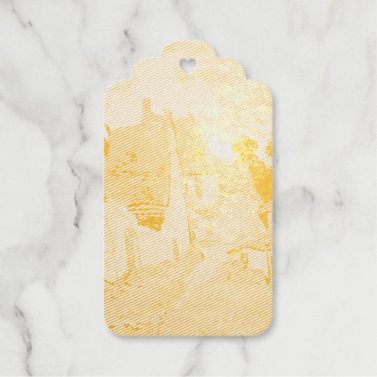 通りはオーバーズシュルオワーズヴィンセント・ヴァン・ゴッホ ギフトタグ (正面)