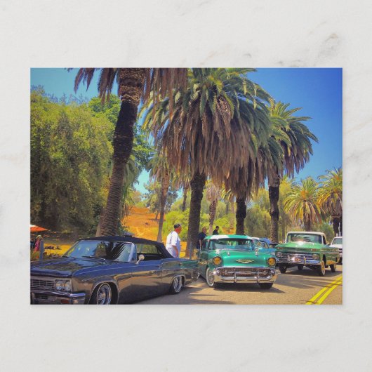 通りを下る ポストカード (正面)