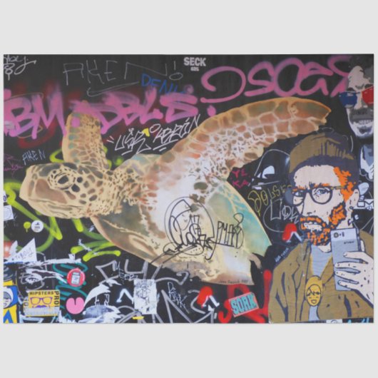 通りアートアーバン11デクページティッシュペーパー 薄葉紙 (正面)