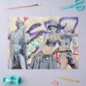 通りアートアーバン12デクページティッシュペーパー 薄葉紙 (クラフト)