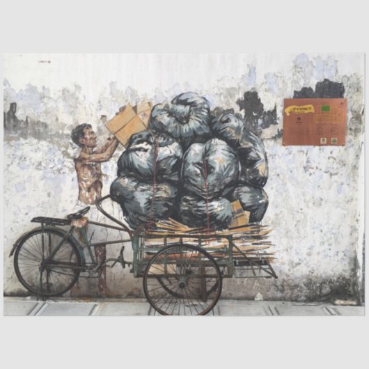 通りアートアーバン26デクページティッシュペーパー 薄葉紙 (正面)