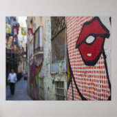 通りアートオンカレデラリベルタッド通り ポスター (正面)