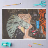 通りアートガールアーバン13デクページティッシュペーパー 薄葉紙 (クラフト)