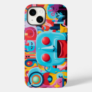 通りアートグラフィティアイフォンケース5 Case-Mate iPhone 14ケース
