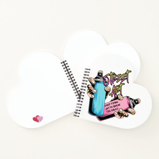 通りアートグラフィティアーバン ノートブック (内部)