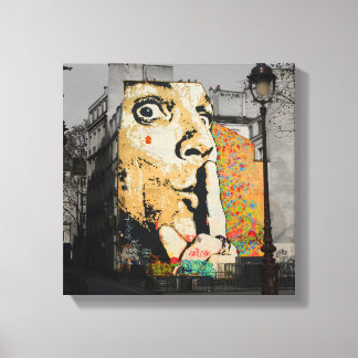 通りアートグラフィティキャンバスアート キャンバスプリント