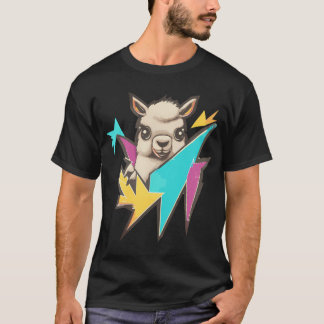 通りアートグラフィティサンダーラマTシャツ Tシャツ