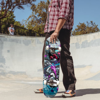 通りアートグラフィティスケートボード スケートボード