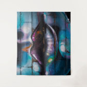 通りアートグラフィティリップウォールタペストリー タペストリー (正面)