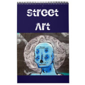 通りアートグラフィティ カレンダー (カバー)