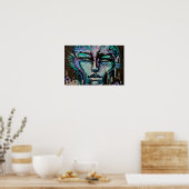 通りアートグラフティディーグベスバーミンガムUK ポスター (キッチン)