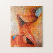 通りアートゴシッククオーターバルセロナ ジグソーパズル (縦)