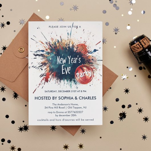 通りアートニューイヤーズイブパーティー 招待状