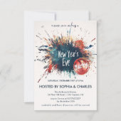 通りアートニューイヤーズイブパーティー 招待状 (正面)