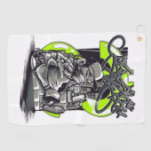 通りアートハッスル：ザ・マネーメーカー ゴルフタオル (横)