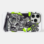 通りアートハッスル：ザ・マネーメーカー iPhoneケース (裏面横)