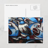 通りアートブルー ポストカード (正面/裏面)