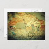 通りアートポストカード/ペナンマレーシア市街 ポストカード (正面/裏面)