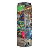 通りアート放棄建物グラフィティ タンブラー (裏面)