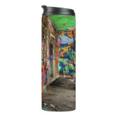 通りアート放棄建物グラフィティ タンブラー (回転右)