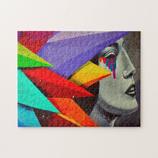 通りアート・オブ・マドリード。 ジグソーパズル (横)