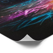 通りアーバンスタイルグラフィティ ポスター (角)