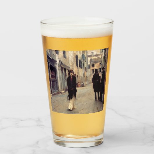 通りインエレガントヴェネツィア（女性） （シンガーサージェント） タンブラーグラス (ドリンク正面)