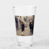 通りインエレガントヴェネツィア（女性） （シンガーサージェント） タンブラーグラス (正面)