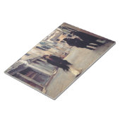 通りインエレガントヴェネツィア（女性） （シンガーサージェント） ノートパッド (アングル)