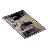 通りインエレガントヴェネツィア(女性) (シンガーサージェント) ノートブック (右側)