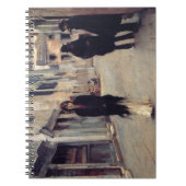 通りインエレガントヴェネツィア(女性) (シンガーサージェント) ノートブック (正面)