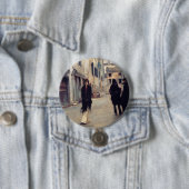 通りインエレガントヴェネツィア(女性) (シンガーサージェント) 缶バッジ (インサイチュ)