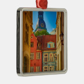 通りインザオールドタウン|エストニア メタルオーナメント (右)