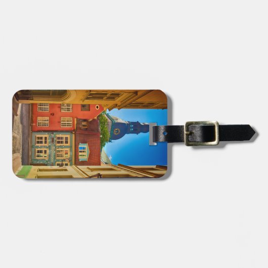 通りインザオールドタウン|エストニア ラゲッジタグ (正面横)