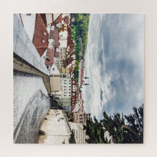 通りインプラハダウンタウンジグソーパズル ジグソーパズル (横)