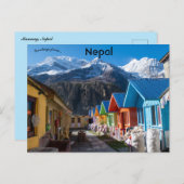 通りインマナンネパール ポストカード (正面/裏面)