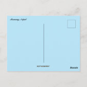 通りインマナンネパール ポストカード (裏面)