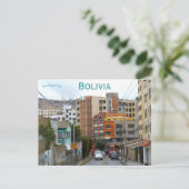 通りインラパズボリビア ポストカード (スタンド正面)