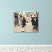 通りインヴェニス | John Singer Sargent | キャンバスプリント (インサイチュ (ウッドフロア))