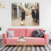通りインヴェニス | John Singer Sargent | キャンバスプリント (インサイチュ (リビング))