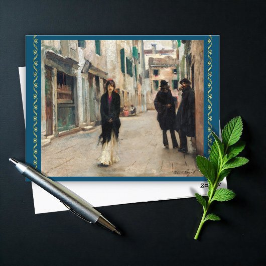 通りインヴェネツィアバイジョンサルジェント ポストカード