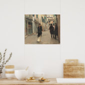 通りイン・ヴェネツィア – John Sargentファインアートポスター ポスター (キッチン)