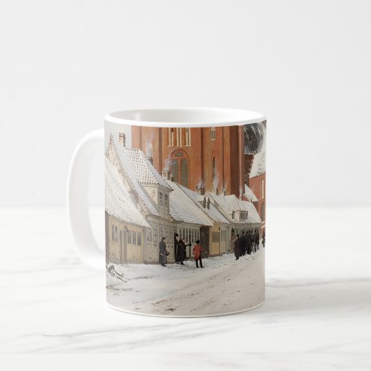 通りインRoskilde 1836 コーヒーマグカップ (正面左)