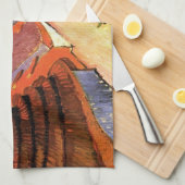 通りインSaintes Maries by Vincent van ゴッホ キッチンタオル (四つ折り)