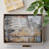 通りウォーターカラープラハ 薄葉紙 (ギフト)