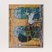 通りウォールマラルテネシー。クリスマスの挨拶 ジグソーパズル (縦)